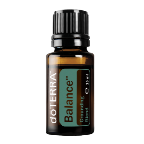 Ätherisches Öl "Balance" in brauner Glasflasche von doTERRA, 15 ml.